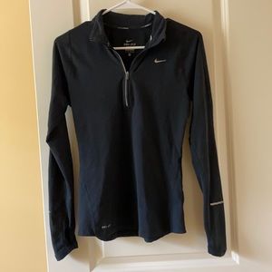 Nike Dri Fit long sleeve zip up XS